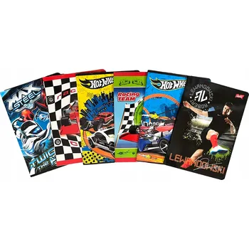 Sešit Linkovaný sešit Hot Wheels Unipap A5, 32 listů