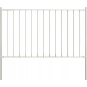 Plot Plotový panel se sloupky, práškově zakrytý