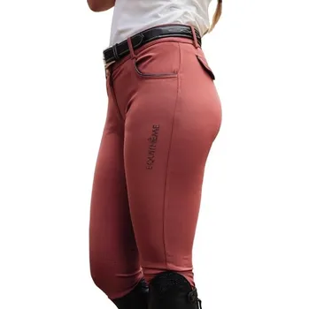 Jezdecké kalhoty Dámské jezdecké rajtky EQUITHEME Originals Beverly pink (42)