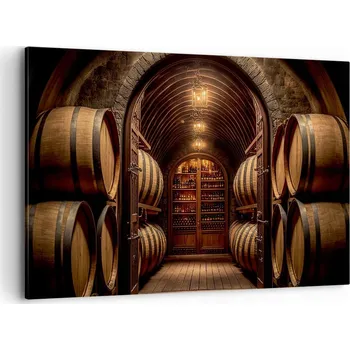 Obraz Velký obraz do obýváku XXL 120x80 víno moderní fotoobraz na plátně obrazy