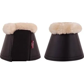 Koňské kamaše Zvony PREMIERE Artificial Fur černá (S)