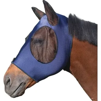 Koňská maska proti hmyzu Maska proti hmyzu USG Spandex II. modrá COB