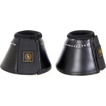 Koňské kamaše Zvony BR Glamour černé (L)