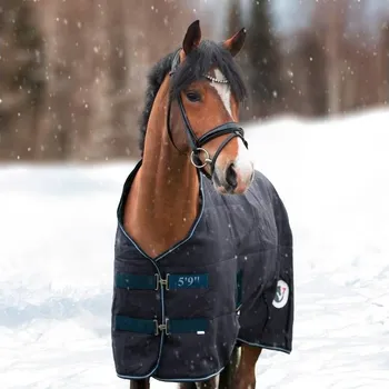 Deka pro koně Stájová deka HORSEVEN 150g modrá 135cm