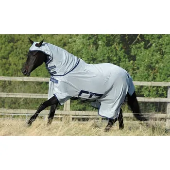 Jezdectví Deka proti hmyzu BUCAS Buzz-Off X F/N silver 155cm