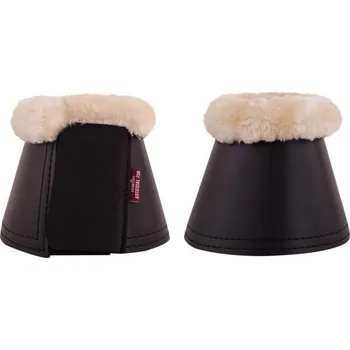 Koňské kamaše Zvony PREMIERE Artificial Fur černá (L)