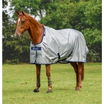 Vybavení pro koně Výběhová deka BUCAS Power Turnout Light silver 115cm
