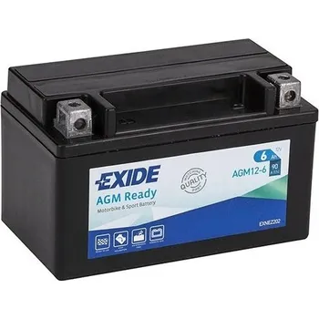 Auto-moto Motobaterie EXIDE BIKE AGM Ready 6Ah, 12V, AGM12-6 (YTX7A-BS)