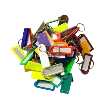 Visačka malá kroužek, balení 50ks mix