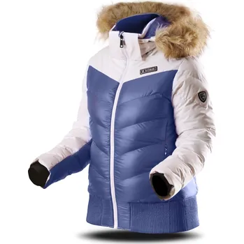 Bunda Trimm W JUSTA white/jeans blue TRIMM modrá | krémová 3315501