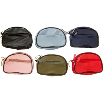 Klíčenka barevná dvojzipá půlkruh