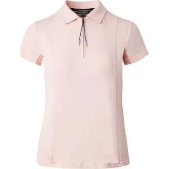 Dámské tričko Dámské jezdecké tričko HORZE Polo Claudine růžové (40)