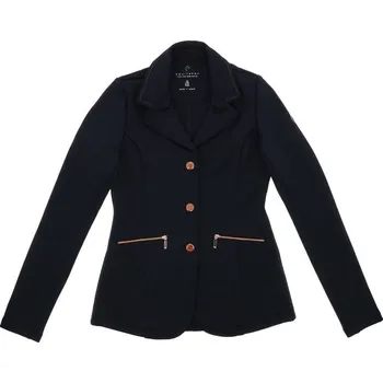 Jezdecké sako Dámské závodní sako EQUITHEME Athens tmavě modré (36)