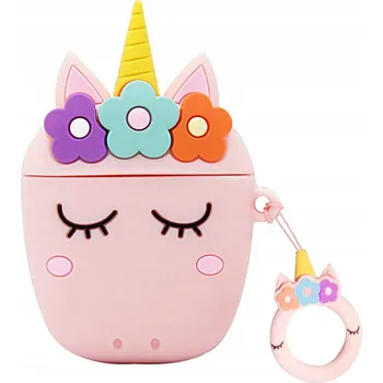 Příslušenství pro sluchátka Flipové Pouzdro Greenzone pro Apple AirPods růžové