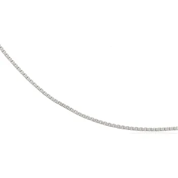 Řetízek Zlatnictví Helios Stříbrný řetízek kostička Velikost: 42cm, Váha: 2,8g