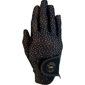 Rukavice Dětské rukavice RSL Juno černé/zlaté (7)