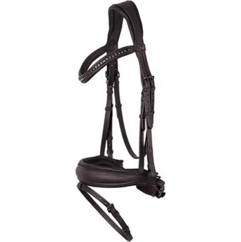 Uzdečka HARRY'S HORSE Soft Bombastic se švédským nánosníkem černá COB