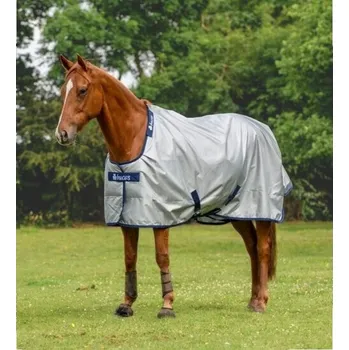 Vybavení pro koně Výběhová deka BUCAS Power Turnout Extra 300g silver 115cm