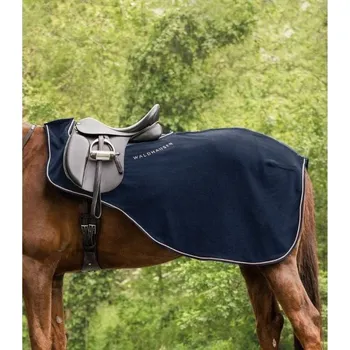 Deka pro koně Bederní deka WALDHAUSEN Modern Rosé fleecová night blue/rosegold COB