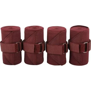 Koňské kamaše Bandáže HARRY'S HORSE Elastic burgundy