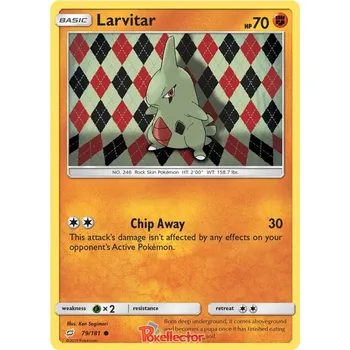 Sběratelská karetní hra Larvitar 079/181 - Team Up Typ karty: Non-Holo