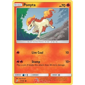 Sběratelská karetní hra Ponyta 017/181 - Team Up Typ karty: Non-Holo