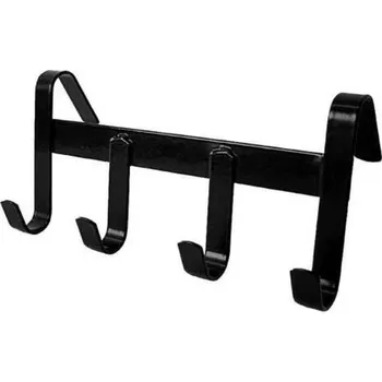 Věšák Závěsný věšák HORZE černý 35x18cm