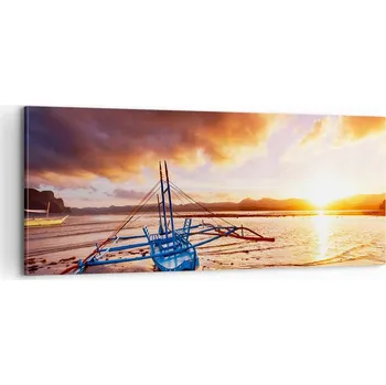 Obraz Foto obraz na plátně 100x40 krajina obývací pokoj ložnice na zeď velký