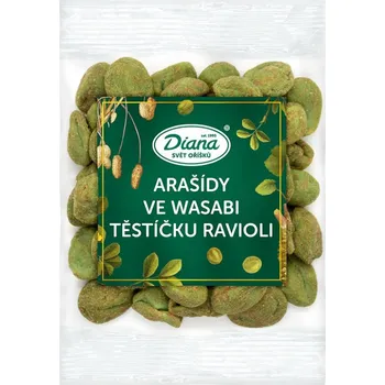 Diana Company Arašídy ve wasabi těstíčku ravioli 100g