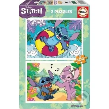 Puzzle Stitch (2x100 dílků) - Educa Educa