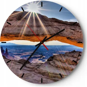 Hodiny Nástěnné hodiny ARTTOR hnědé 30 cm