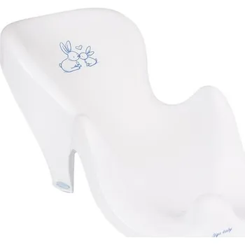 Lehátko do vany Tega Koupací lehátko plast KRÁLÍČCI BÍLÉ