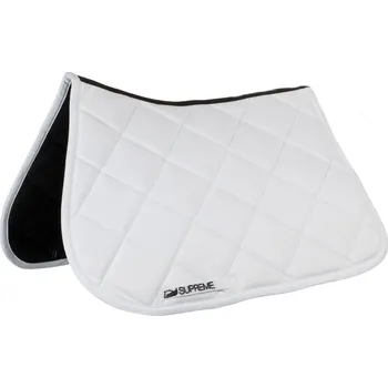 Všestranná podsedlová dečka SUPREME prošívaná white VS