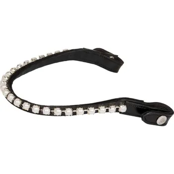 Čelenka ACAVALLO Pearls black COB