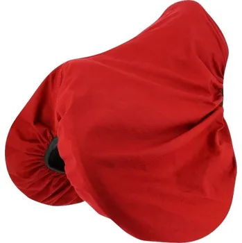 Sedlo na kolo Obal na sedlo RIDING WORLD Cotton red