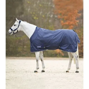 Jezdectví Lehká výběhová deka WALDHAUSEN Eco night blue 165cm