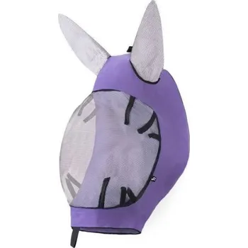 Koňská maska proti hmyzu Maska proti hmyzu HORZE Soft Stretch fialová PONY