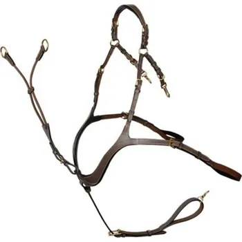 Martingal Poprsník HARRY'S HORSE Deluxe hnědý COB
