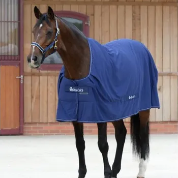 Deka pro koně Transportní/odpocovací deka BUCAS Shamrock Power navy/silver 100cm