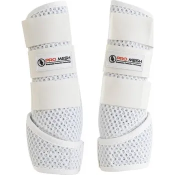 Koňské kamaše Kloubové kamaše BR Pro Mesh Flex white (L)