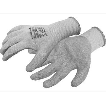 Pracovní rukavice HÖGERT DILL rukavice pot.latexem (šedá/modrá) vel.11 /HT5K752-11/