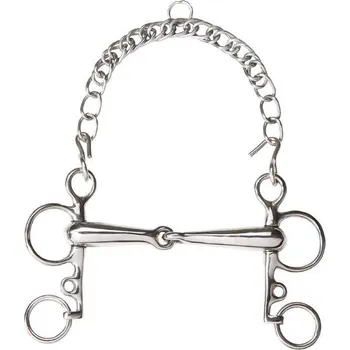 Udidlo pro koně Udidlo baby pelham FEELING jednou lomené 125mm/21mm