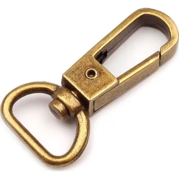 Karabina kovová ovál hranatý 40/15 starokov