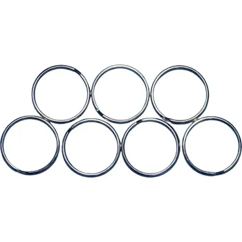 Kroužek kovový 38/nikl