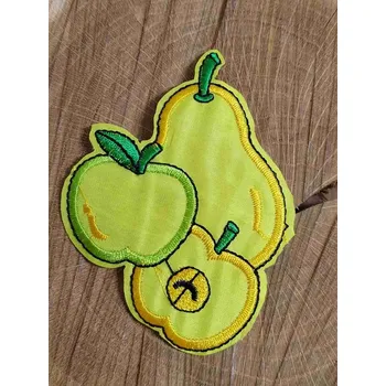 Textilní nažehlovací páska Nažehlovačka hruška a jablka