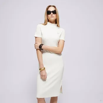 Dámské šaty Puma Šaty Classics Ribbed Béžová S