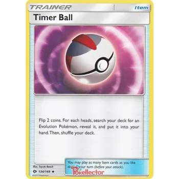 Karetní hra Timer Ball 134/149 - Sun & Moon Typ karty: Non-Holo