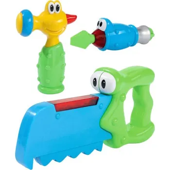 Simba Baby veselé nářadí pro miminko na baterie Světlo Zvuk 3 druhy