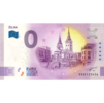 Sběratelství 0 EUR bankovka Žilina 2021-1