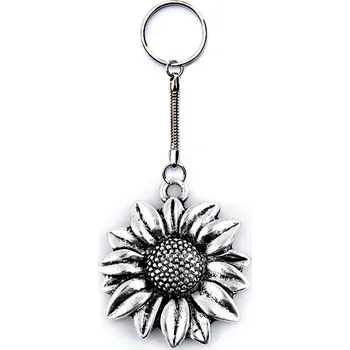 Přívěšek kov slunečnice 23x27mm